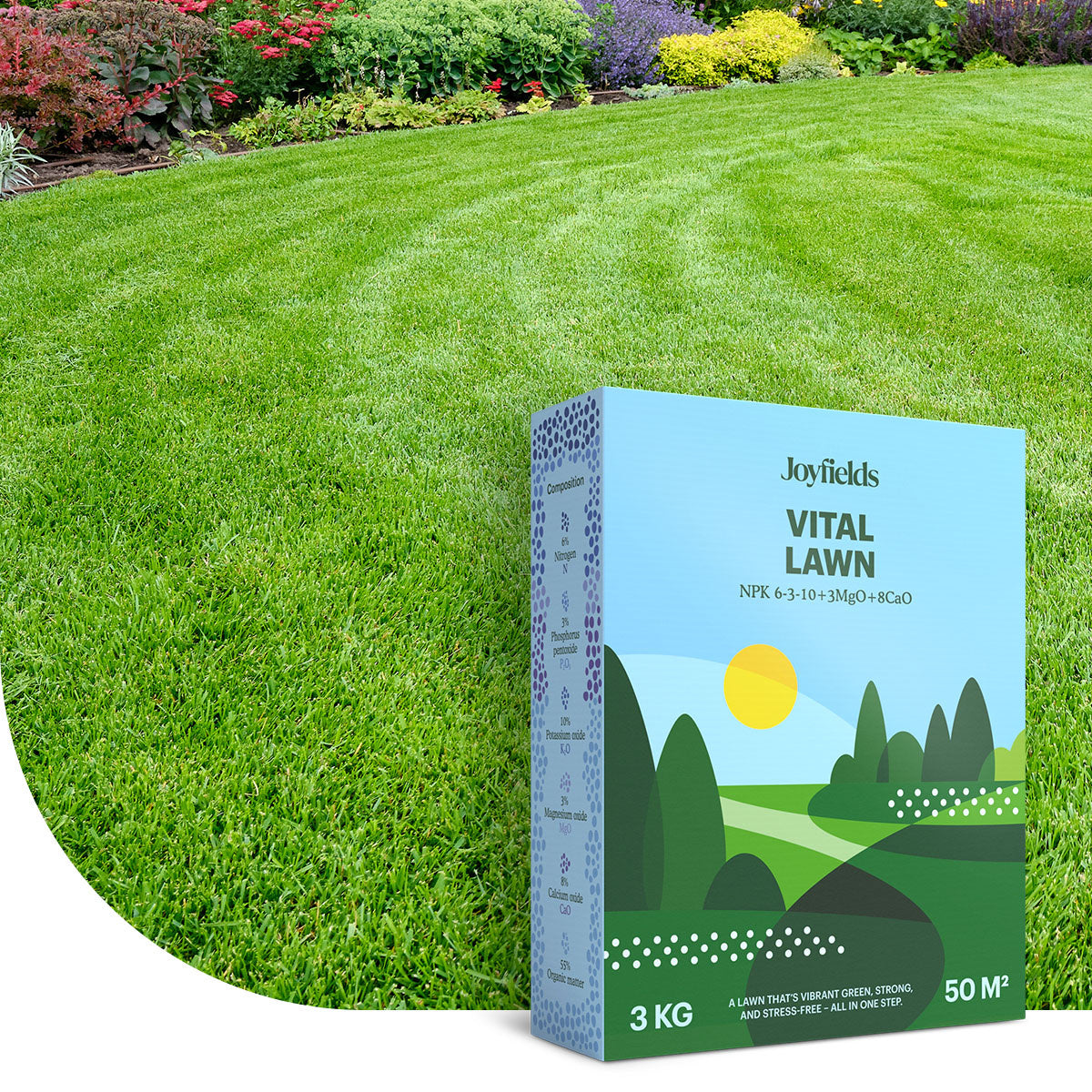 Vital Lawn - Rasendünger mit Kalk