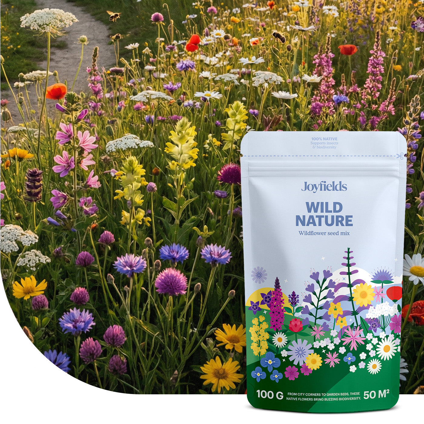 Wild Nature - Einheimische Wildblumenmischung