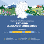 Joyfields Regionale Wildblumenmischung Deutschland - UG8 Erz- und Elbsandsteingebirge [de]