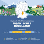 Joyfields Regionale Wildblumenmischung Deutschland - UG12 Fränkisches Hügelland [de]
