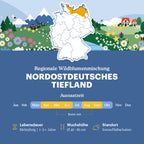 Joyfields Regionale Wildblumenmischung Deutschland - UG3 Nordostdeutsches Tiefland [de]