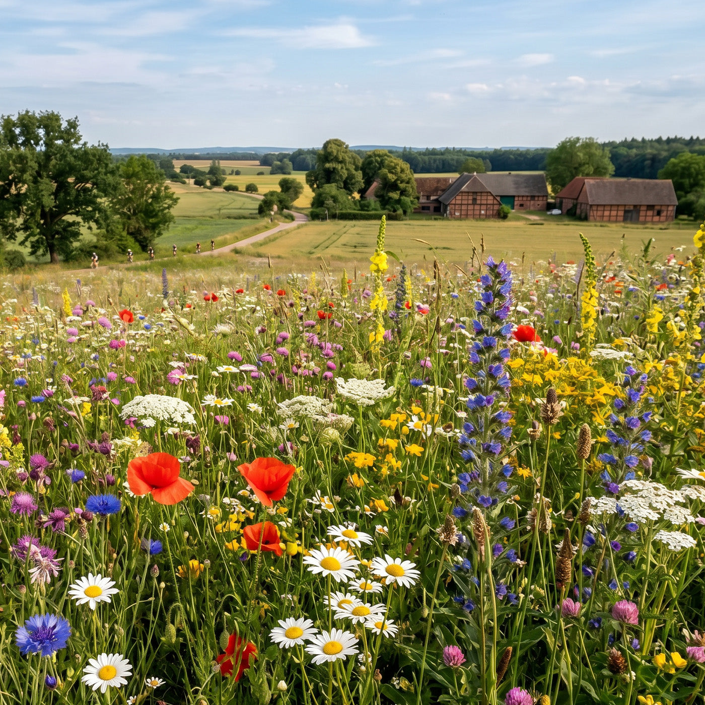 Joyfields Regionale Wildblumenmischung Deutschland - UG3 Nordostdeutsches Tiefland [de]