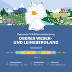 Joyfields Regionale Wildblumenmischung Deutschland - UG6 Oberes Weser- und Leinebergland [de]