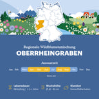 Joyfields Regionale Wildblumenmischung Deutschland - UG9 Oberrheingraben [de]