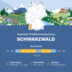 Joyfields Regionale Wildblumenmischung Deutschland - UG10 Schwarzwald [de]