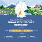 Joyfields Regionale Wildblumenmischung Deutschland - UG11 Sudwestdeutsches Bergland [de]
