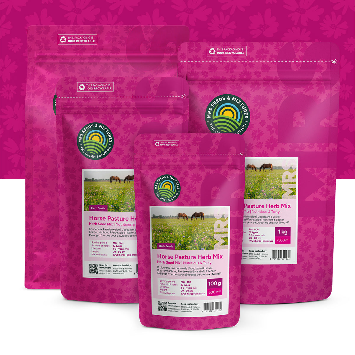 Kräutermischung Pferdeweide