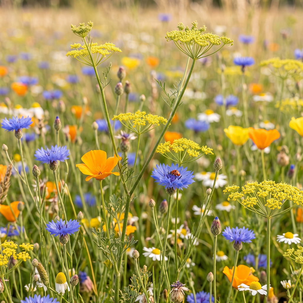Blumenmischung für Marienkäfer