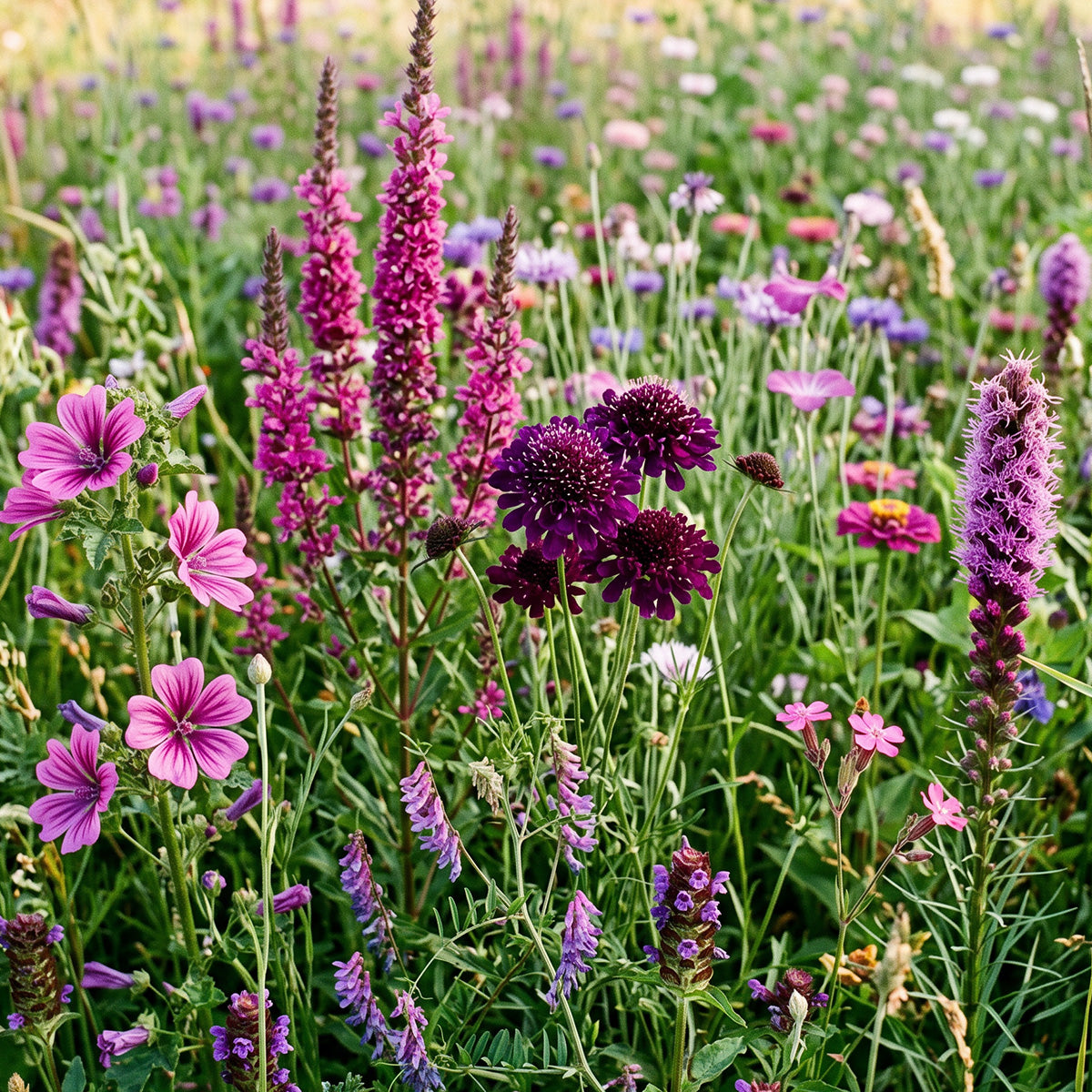 Wildblumenmischung violett – 14 Sorten