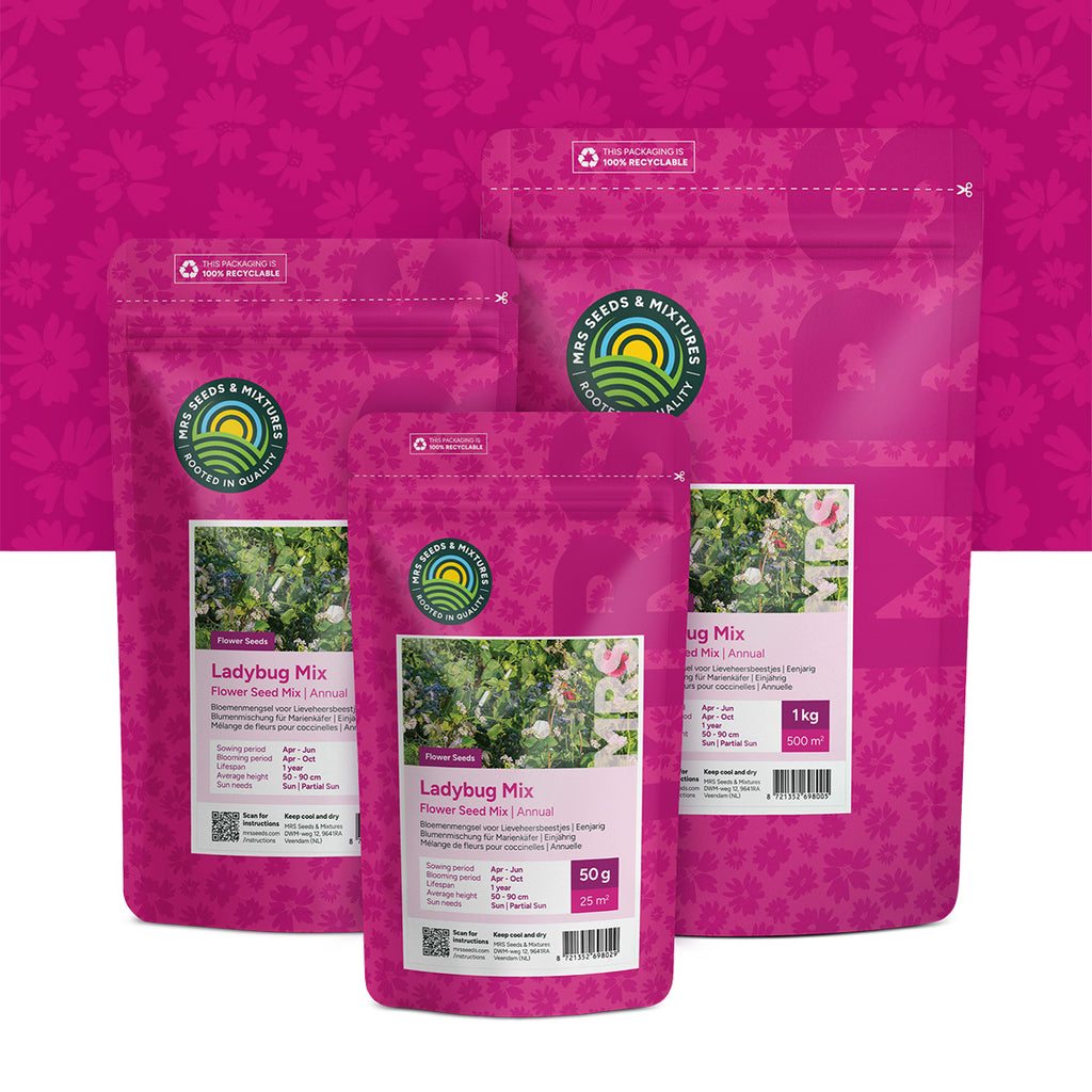 Blumenmischung für Marienkäfer