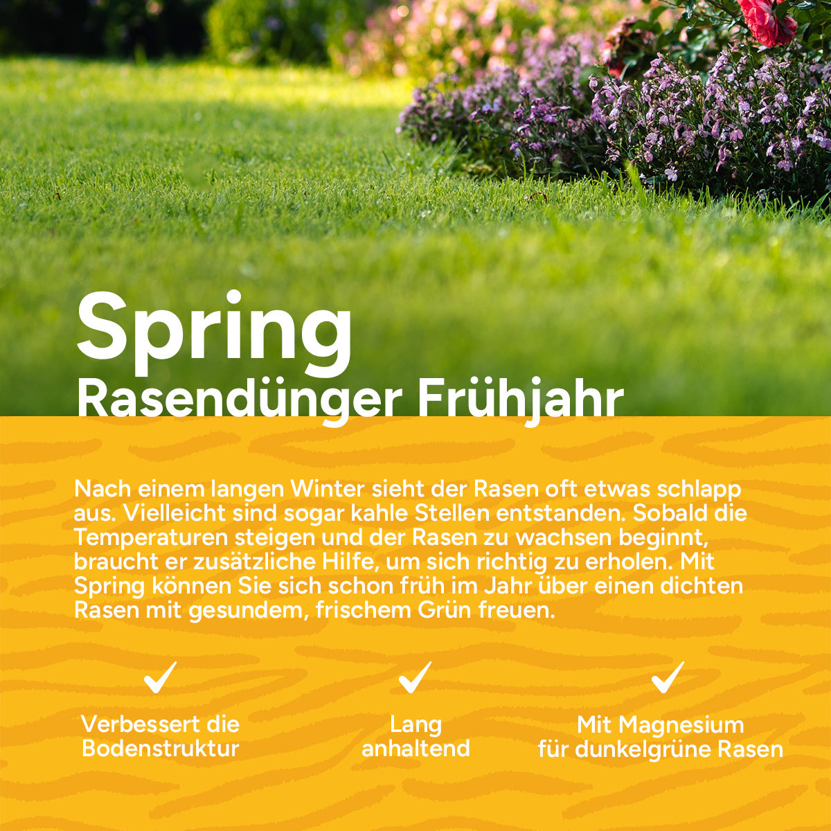Spring - Rasendünger Frühjahr