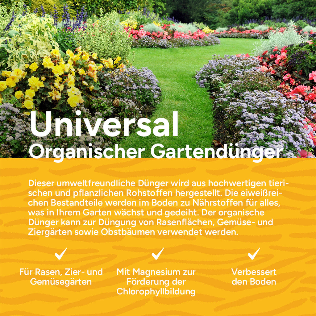 organischer dünger garten Universal - Organischer Gartendünger