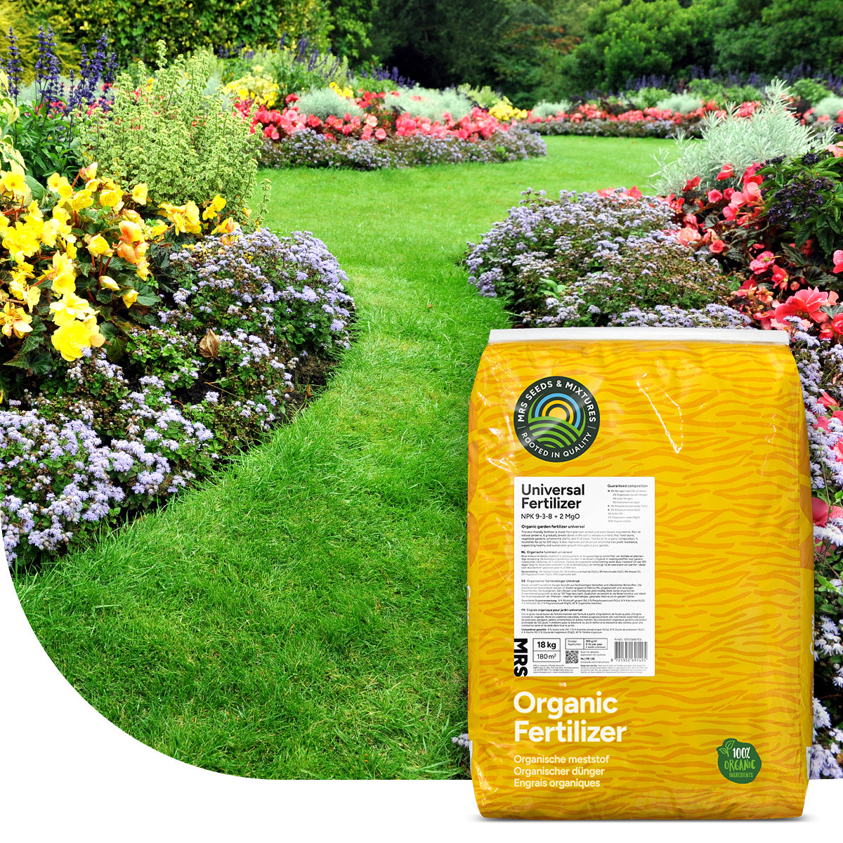 Universal - Organischer Gartendünger | 20KG-200m²