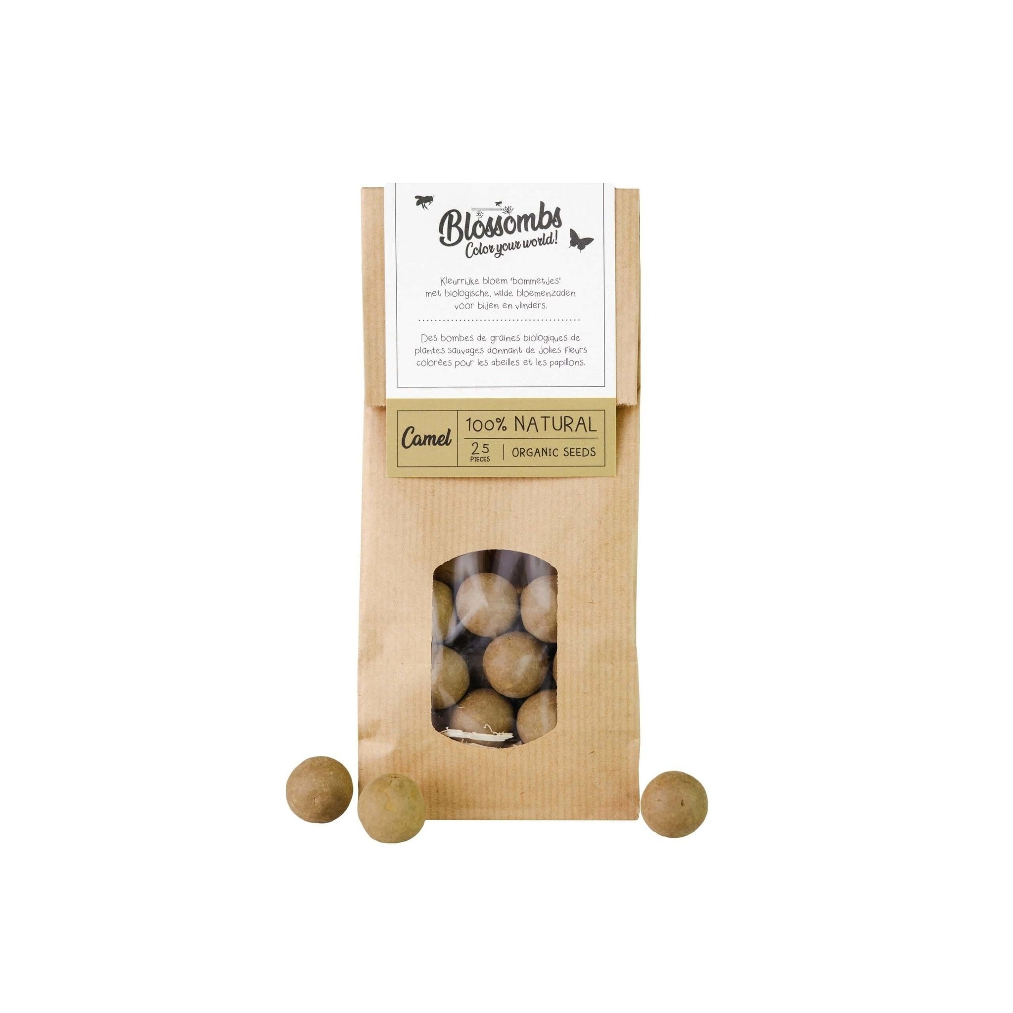 Saatgutkugeln aus Kraftpapier - wählen Sie Ihre Farbe!