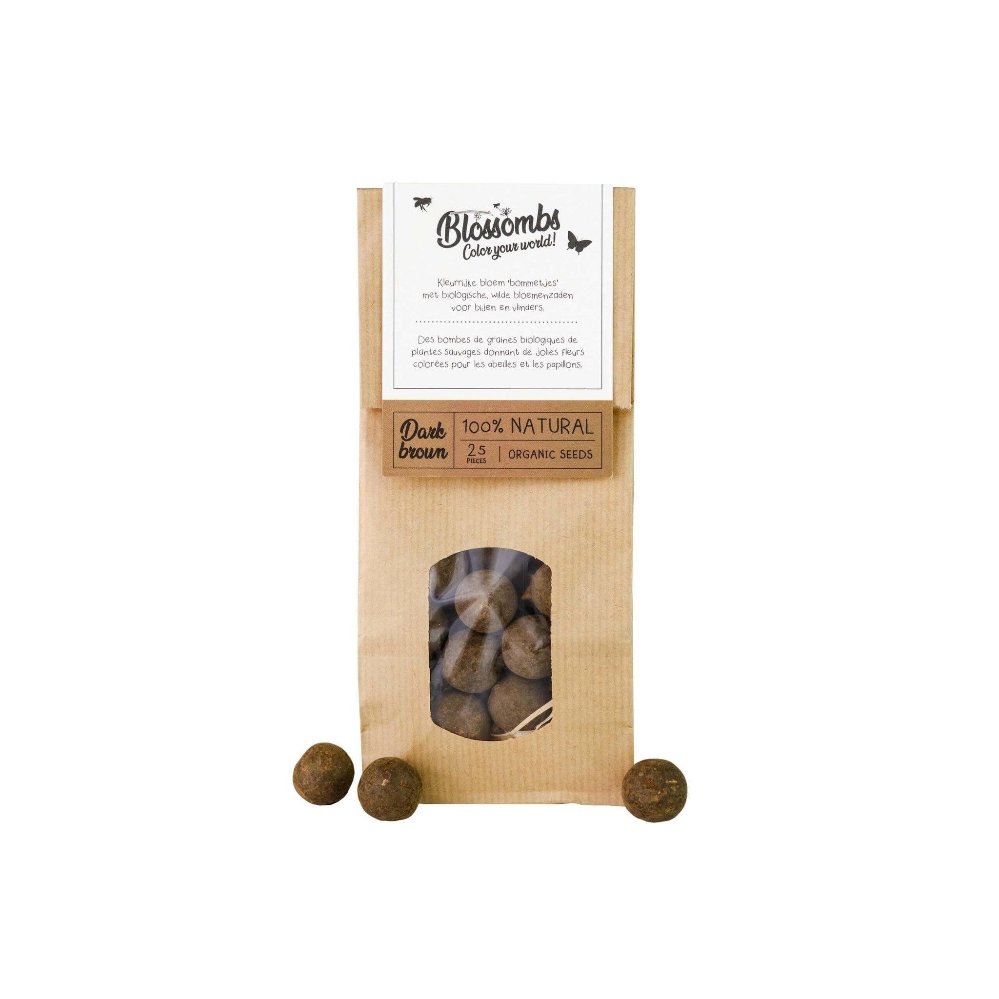 Saatgutkugeln aus Kraftpapier - wählen Sie Ihre Farbe!