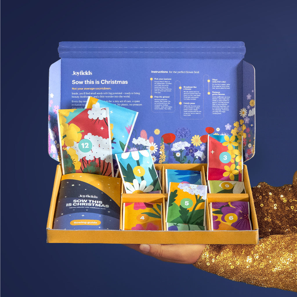 Joyfields Bloemzaden Adventskalender - Sow this is Christmas