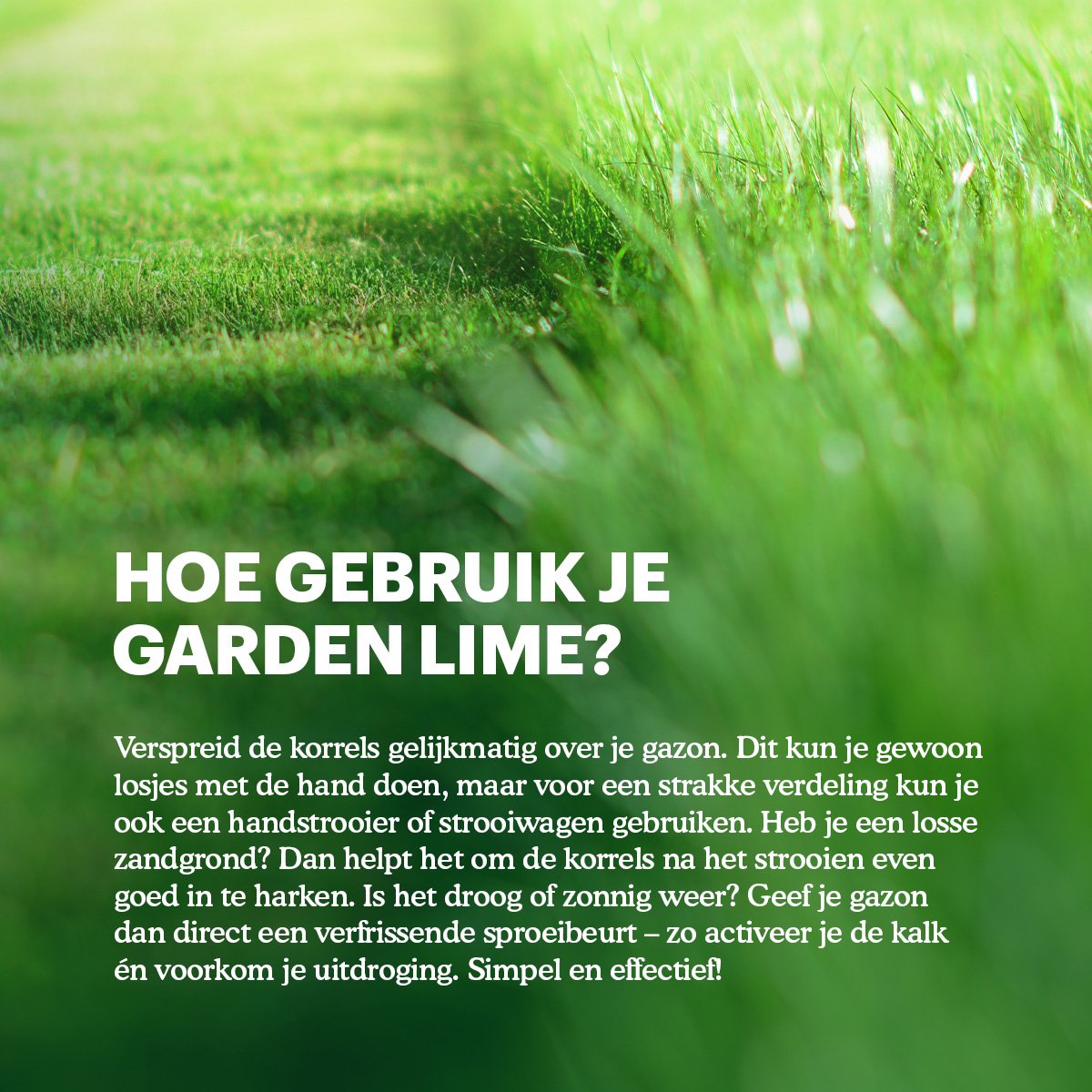 Joyfields Garden Lime - Gazonkalk - 4 kg [nl]