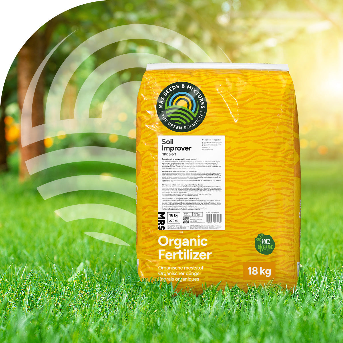 MRS Seeds & Mixtures Bodemverbeteraar 18 kg - AlgenExtract