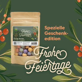 MRS Seeds & Mixtures Flower Bombs - Samenbomben mix - Frohe Feiertage! [de]