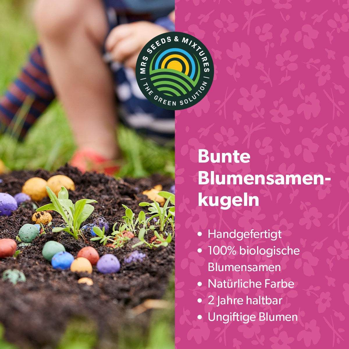 MRS Seeds & Mixtures Flower Bombs - Samenbomben mix - Frohe Feiertage! [de]