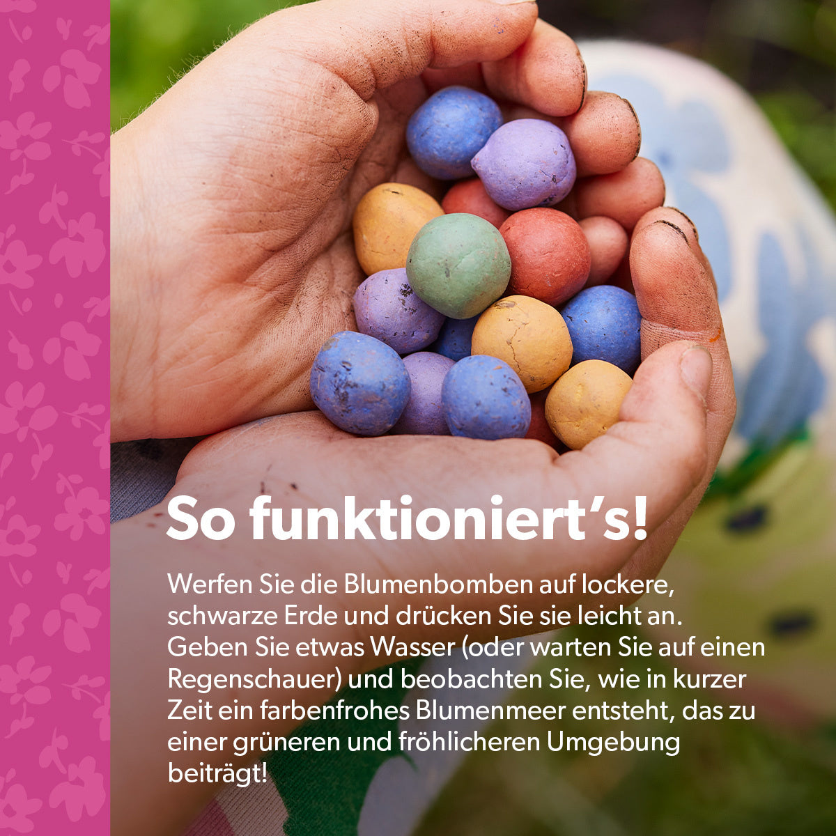 MRS Seeds & Mixtures Flower Bombs - Samenbomben mix - Herzlichen Glückwunsch! [de]