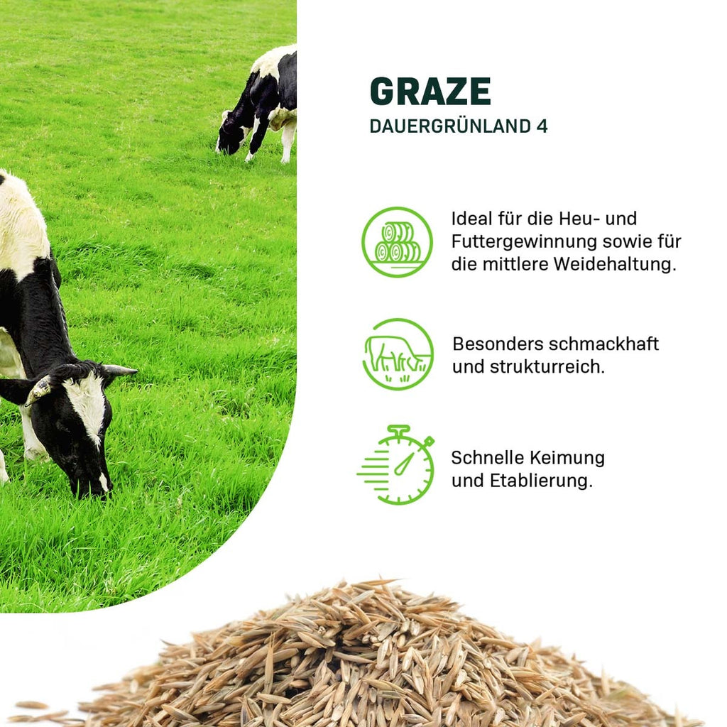 MRS Seeds & Mixtures Graze - Dauergrünland 4 - 15KG [de]