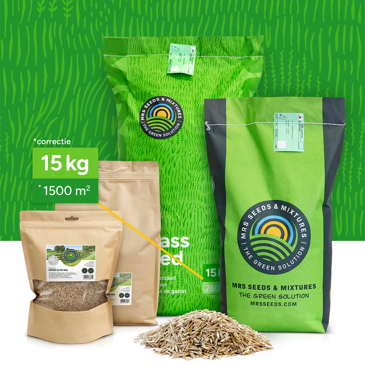 MRS Seeds & Mixtures Horse - Elite mix | Paardenweide Universeel [nl]