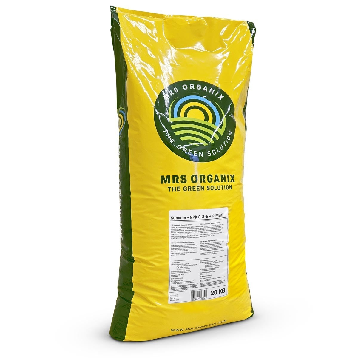 MRS Seeds & Mixtures Summer - Organischer Sommerdünger | 20KG-400m2 [de]