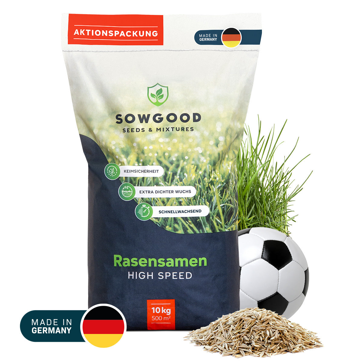 Sowgood Graszaad Speel-Sport 10 kg - 500 m² [nl]